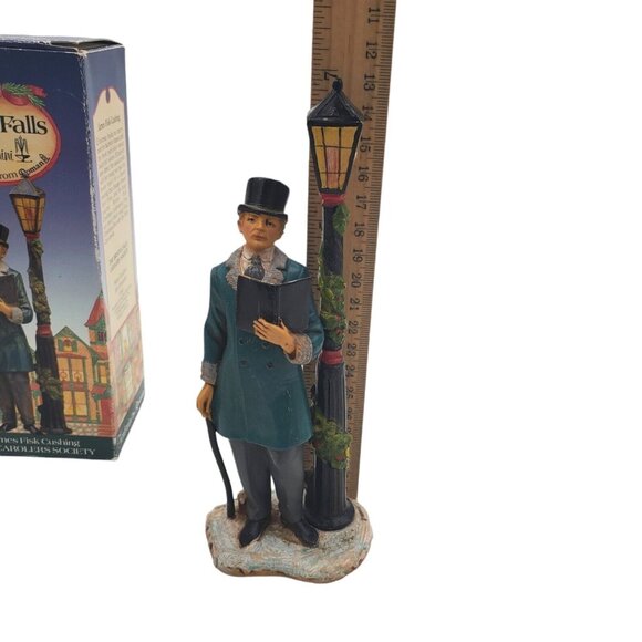 Fontanini Bristol Falls Xmas Village James Fisk Cushing the Carolers Figurine VT - Picture 5 of 7